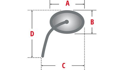 Rétroviseur LSL RETRO handlebar mirror Universel