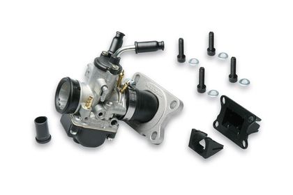 Malossi Vergaserkit PHBG21 mit Kabelchoke und Membranplättchen Vergaser Ref : MAL00600A / 1126238 