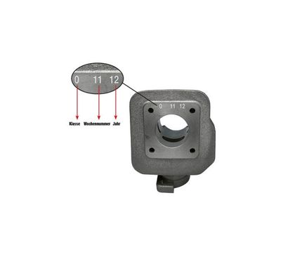 Kit piston Malossi ø40mm pour 2T - avec axes et segments