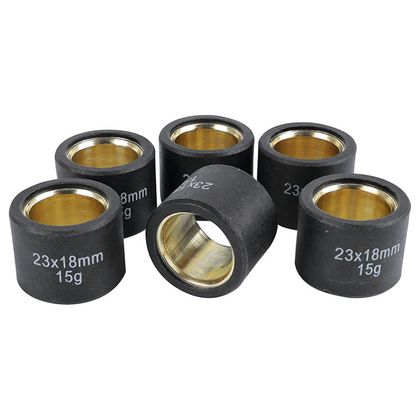 Magneti Marelli MAXISCOOTER ROLLER 23x18 15.0g x6 Variator rollers Ref : MAM00186A / 214578 