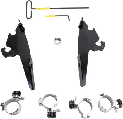 MEMPHIS Trigger Lock installation Mounting kit for windscreen
