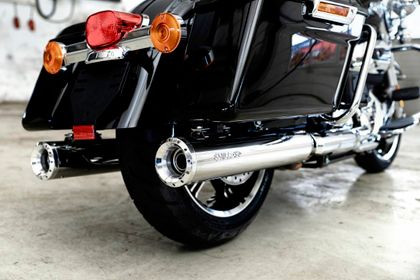 Miller Exhaust Polished, Standard Tip Silencer