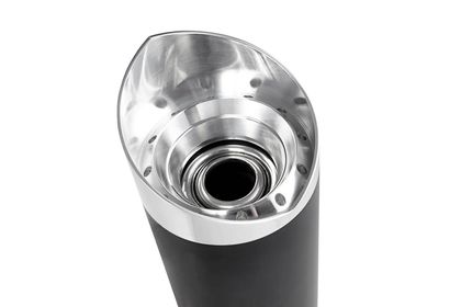 Miller Exhaust SlashCut-Endstück Ø93mm Poliert Endstück des Schalldämpfers Universell