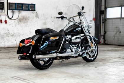 Miller Exhaust Poliert, Standard Schwarz Schalldämpfer Ref : MIL00371A / HD-FL3-114-X47.01 