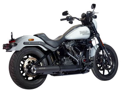 Miller Exhaust Black, Standard Polished Tip Silencer