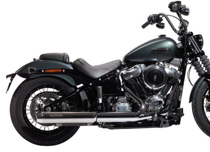 Miller Exhaust Polished, Conical Tip Silencer