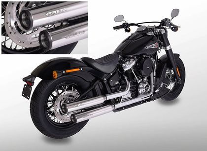 Miller Exhaust Black, Standard Tip Silencer Ref : MIL00779A / HD-SB-107-X11.07 
