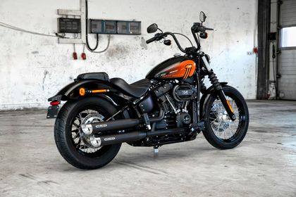 Miller Exhaust Polished, SlashCut Tip Silencer