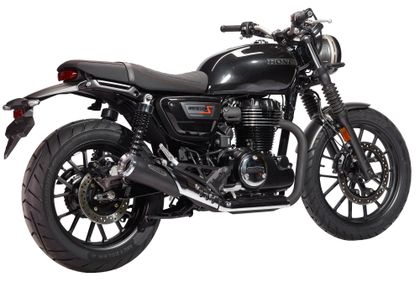 Miller Exhaust Black, Polished Standard Tip Silencer