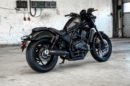 Miller Exhaust Black, Polished Standard Tip Silencer Ref : MIL00987A / HO-CMX11-X44.06 HONDA 1100 CMX 1100 REBEL - 2021 - 2024