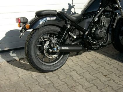 Miller Exhaust Black, Polished Standard Tip Silencer Ref : MIL01004A / HO-CMX500E5-X36.06 