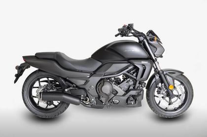 Miller Exhaust Black, Polished Standard Tip Silencer Ref : MIL01016A / HO-CTX700-X19.06 