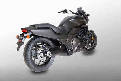 Miller Exhaust Black, Polished Standard Tip Silencer