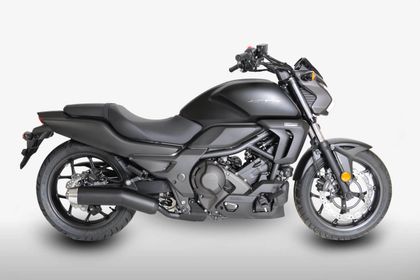 Miller Exhaust Black, Polished Conical Tip Silencer Ref : MIL01019A / HO-CTX700-X19.10 