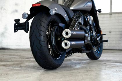 Miller Exhaust Polished, Standard Tip Silencer