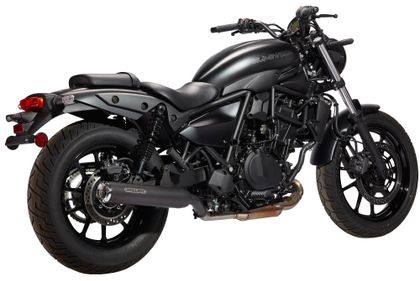 Miller Exhaust Black, Polished Standard Tip Silencer