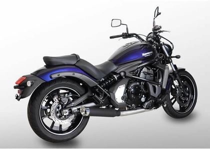 Miller Exhaust Polished, Standard Tip Full Line Ref : MIL01197A / KA-EN-650-II-X27.00 