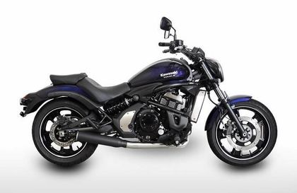 Miller Exhaust Black, Polished Conical Tip Full Line Ref : MIL01218A / KA-EN-650-X26.10 