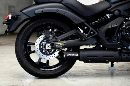 Miller Exhaust Black, Standard Tip Silencer