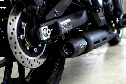 Miller Exhaust Black, Conical Tip Silencer