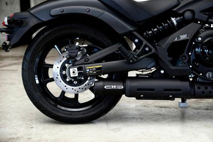 Miller Exhaust Black, Conical Tip Silencer