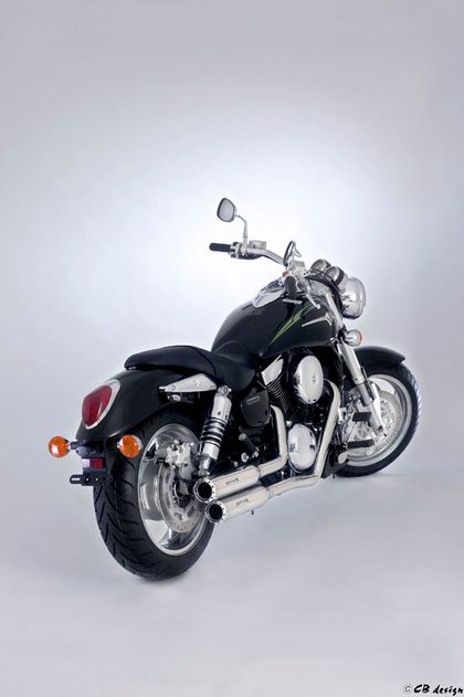 Miller Exhaust Black, Polished Standard Tip Full Line Ref : MIL01242A / KA-VN1516N-X42.06 