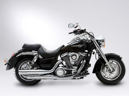 Miller Exhaust Polished, Black SlashCut Tip Silencer Ref : MIL01260A / KA-VN1700-X25.03 