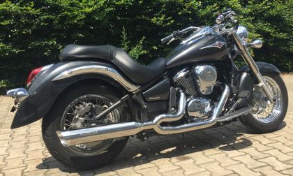 Miller Exhaust Poliert, SlashCut-Endstück Vollständige Linie Ref : MIL01294A / KA-VN900K-X24.02 