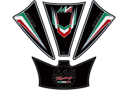 Motografix 3stk sort Tankbeskytter