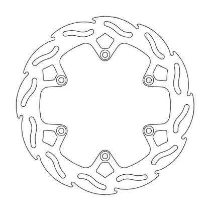 Disque de frein Wave Moto Master arrière MM Flame Fixe