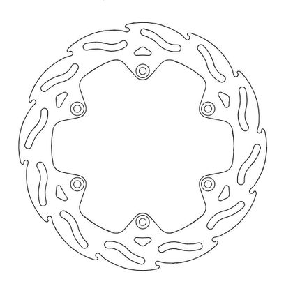 Disque de frein Wave Moto Master arrière MM Flame Fixe