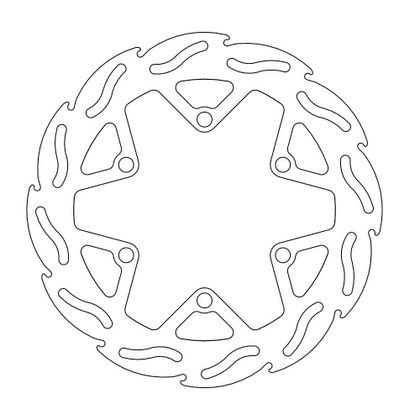 Disque de frein Wave Moto Master avant MM Flame Fixe