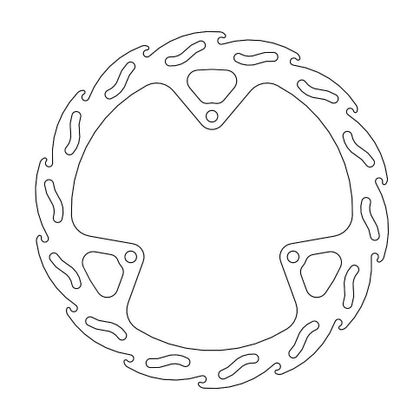 Disque de frein Wave Moto Master avant MM Flame Fixe