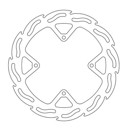 Disque de frein Wave Moto Master avant MM Flame Fixe