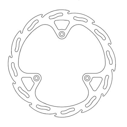 Disque de frein Wave Moto Master avant MM Flame Fixe