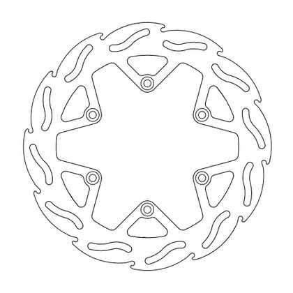 Disque de frein Wave Moto Master avant MM Flame Fixe