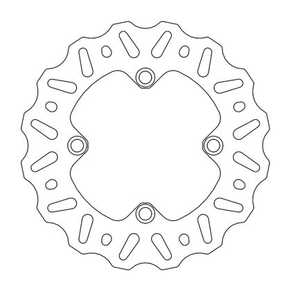 Disque de frein Wave Moto Master arrière Offroad MM Nitro