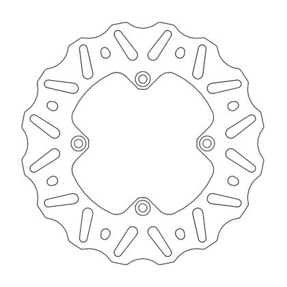 Disque de frein Wave Moto Master arrière Offroad MM Nitro