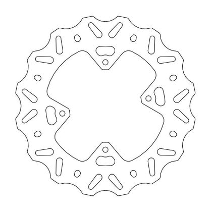 Disque de frein Wave Moto Master avant Offroad MM Nitro