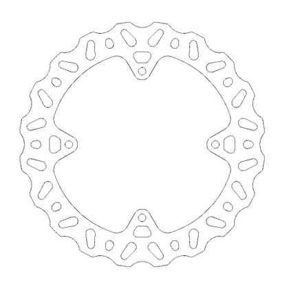 Disque de frein Wave Moto Master arrière Offroad MM Nitro
