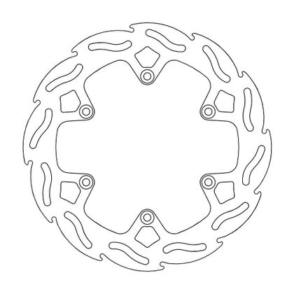 Disque de frein Wave Moto Master arrière MM Flame Fixe
