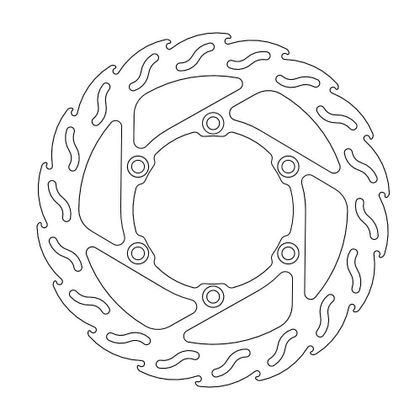 Disque de frein Wave Moto Master avant MM Flame Fixe