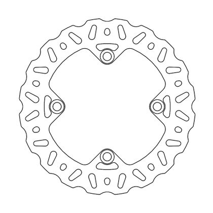 Disque de frein Wave Moto Master arrière MM Nitro