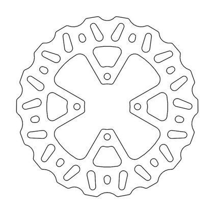 Disque de frein Wave Moto Master arrière Offroad MM Nitro