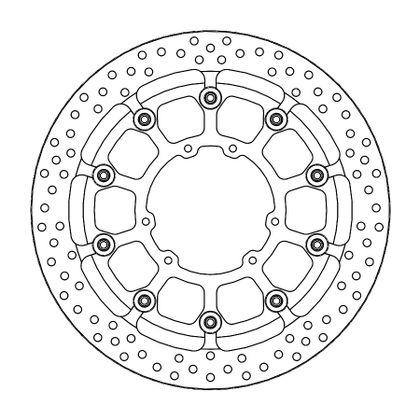 Disque de frein Rond Moto Master Racing