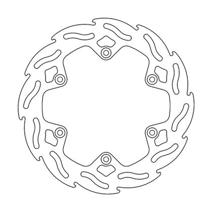 Disque de frein Wave Moto Master arrière MM Flame Fixe 220x4,4mm