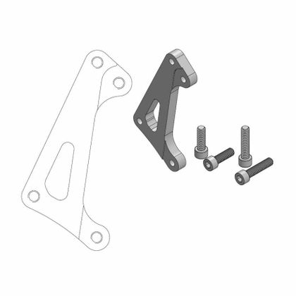 Moto Master Offroad Support MM SM Racing Kawasaki, Suzuki Brake disc support