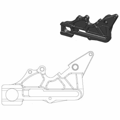 Moto Master Offroad MM rear Oversize 240 Brake disc support