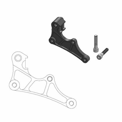 Moto Master Offroad Support MM SM Street Suzuki RMZ450 Brake disc support