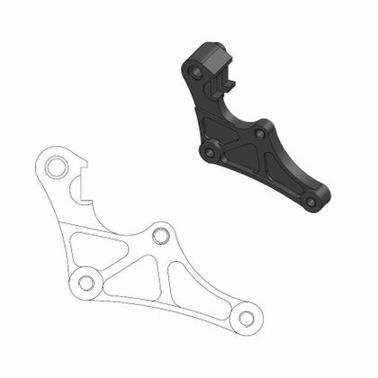 Moto Master Offroad Support MM SM Yamaha YZ85 Brake disc support